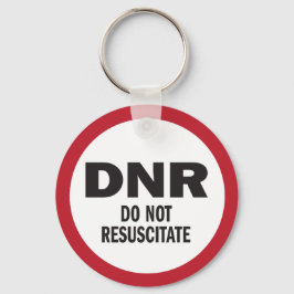 DNR darf nicht wiederbelebt werden Schlüsselanhänger