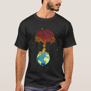 DNS-Baum-Leben-Mutter-Erde-Genetik-Biologe-Wiss T-Shirt