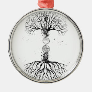 DNS-Baum Ornament Aus Metall
