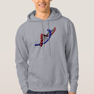 DNS - Doppelhelix-mit Kapuze Sweatshirt