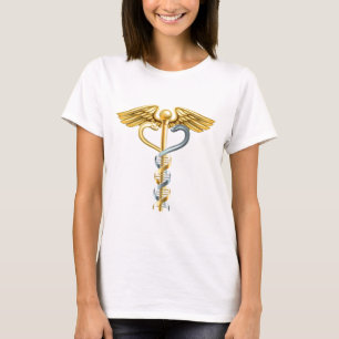 DNS-Doppelhelixcaduceus-Konzept T-Shirt