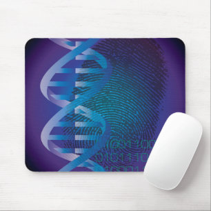 DNS-Fingerabdruck Medizinische Wissenschaft Mousepad