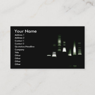 DNS-Gel-Elektrophorese-Visitenkarte (verbessert) Visitenkarte