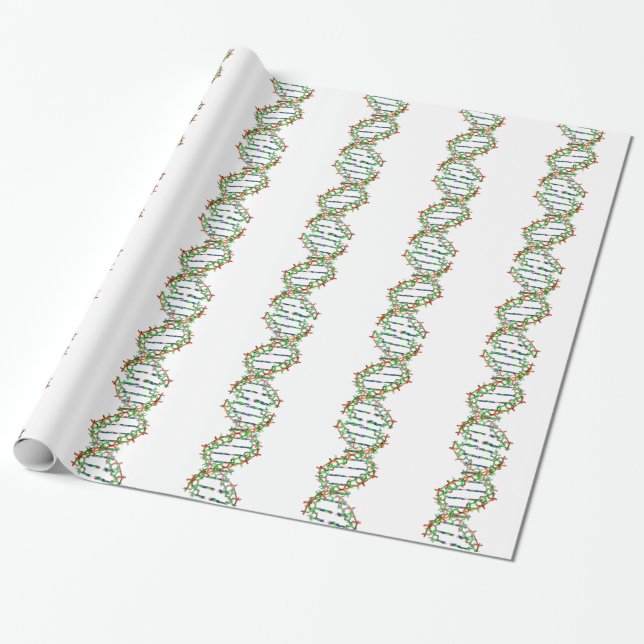 DNS - Wissenschaft/Wissenschaftler/Biologie Geschenkpapier (Ungerollt)