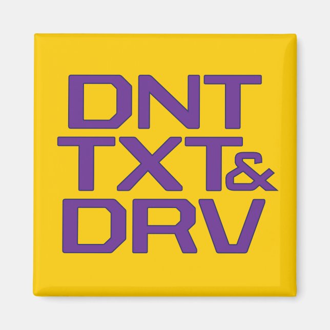 DNT TXT & DRV MAGNET (Vorne)