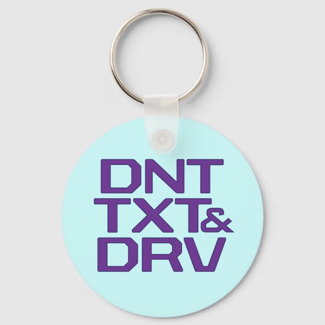 DNT TXT & DRV SCHLÜSSELANHÄNGER (Vorderseite)