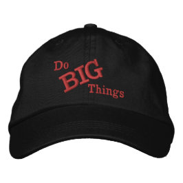 Do BIG Dinge bestickt Hat Bestickte Baseballkappe
