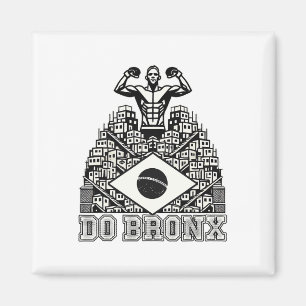 Do Bronx Favela Mixed Martial Arts Bjj Kickboxing  Magnet