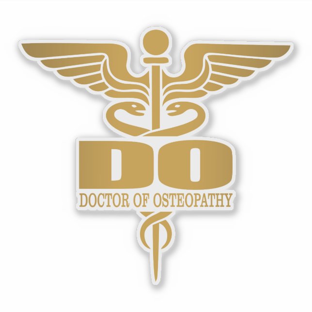 DO (Gold) Aufkleber (Vorderseite)