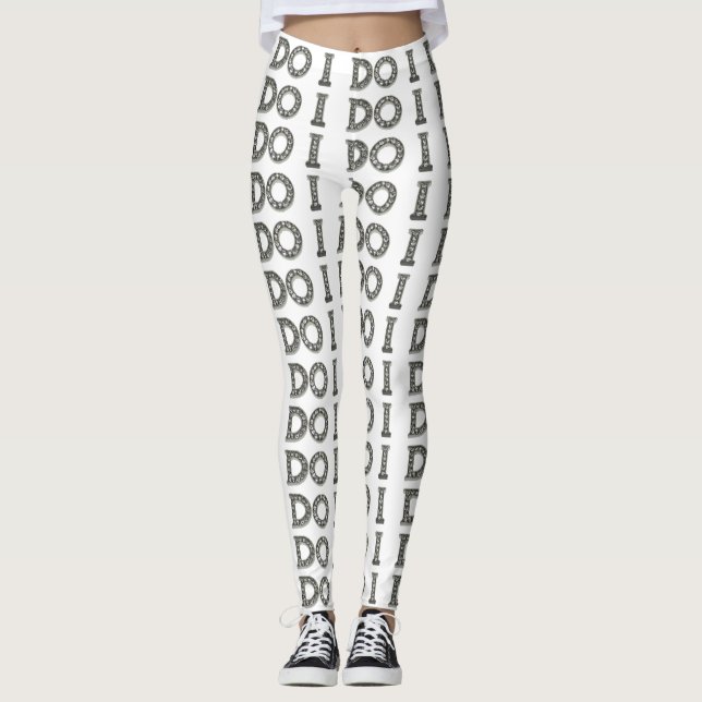 Do I - I Do Yoga Pants Stretch Pants Leggings (Devant)