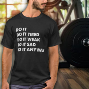 DO IT Herren-Übung T-Shirt