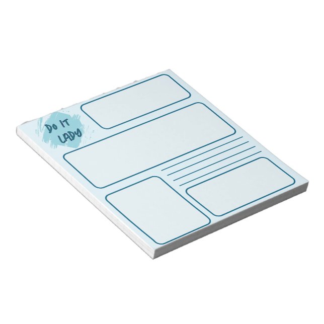 Do it Lady Notepad Notizblock (angewinkelt)
