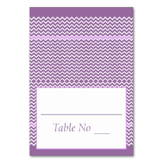 do-it-yourself Cartes de Place Tentées Chevron Vio