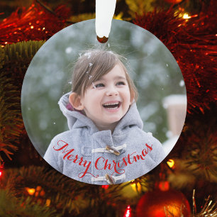 do-it-yourself Créer votre propre photo ronde Noël