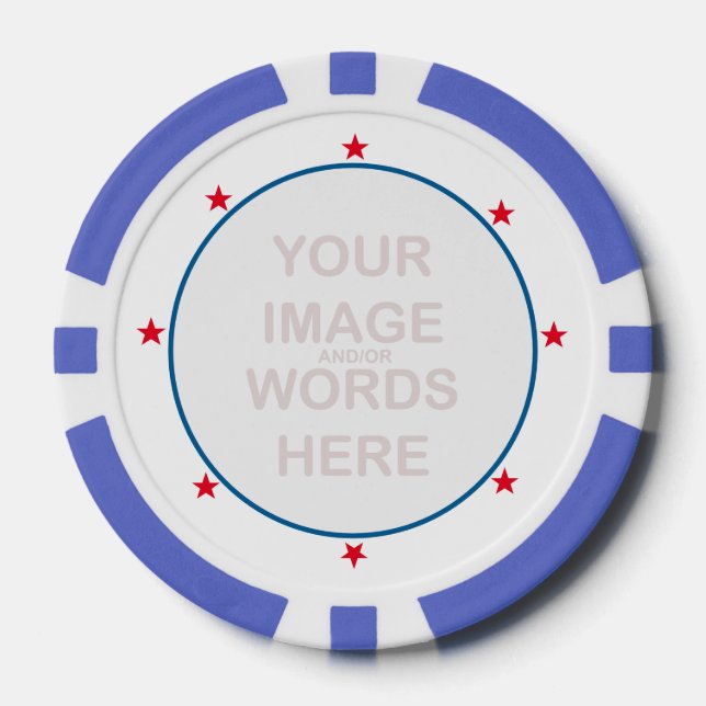 Do It Yourself FRAMED - Pokerchips (Vorderseite)
