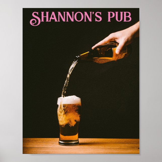 DO-IT-YOURSELF ! Poster Pub She-Shed - Ajouter un  (Devant)