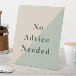 Do Not Disturb No Advice Needed Productivity Sockelschild