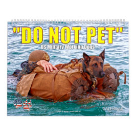 "DO NOT PET" - Kalender der militärischen Arbeitsl