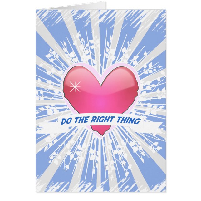 Do the Right Thing (Vorne)