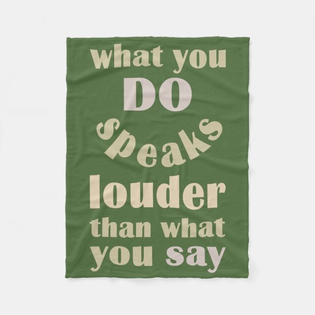 Do vs. Say Custom Fleece Decets (Vorderseite)