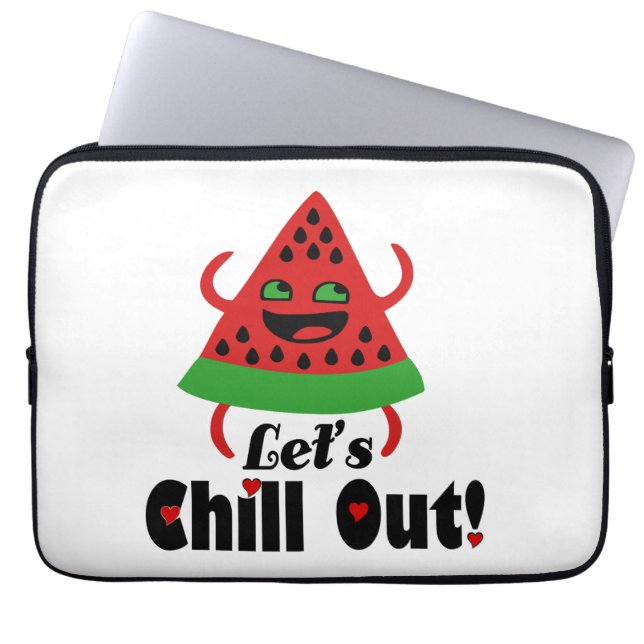 ❤️ 🍉 Do Watermelon Dance & Chill 😋 Laptopschutzhülle (Vorderseite)