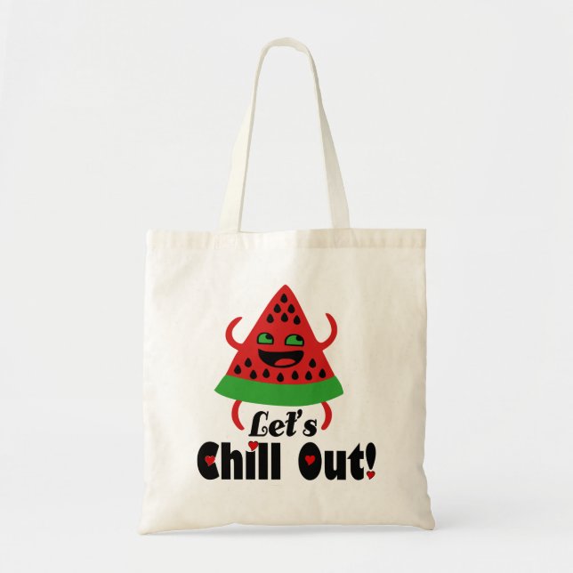 ❤️ 🍉 Do Watermelon Dance & Chill 😋 Tragetasche (Vorne)