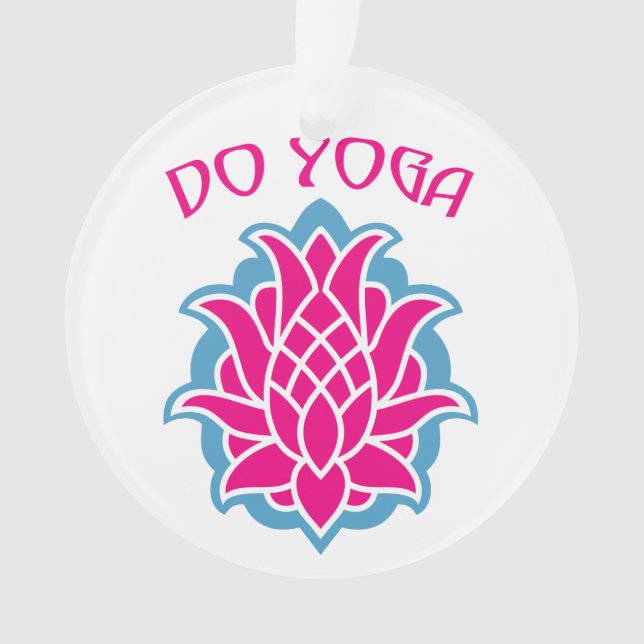 Do Yoga Ornament (Vorderseite)