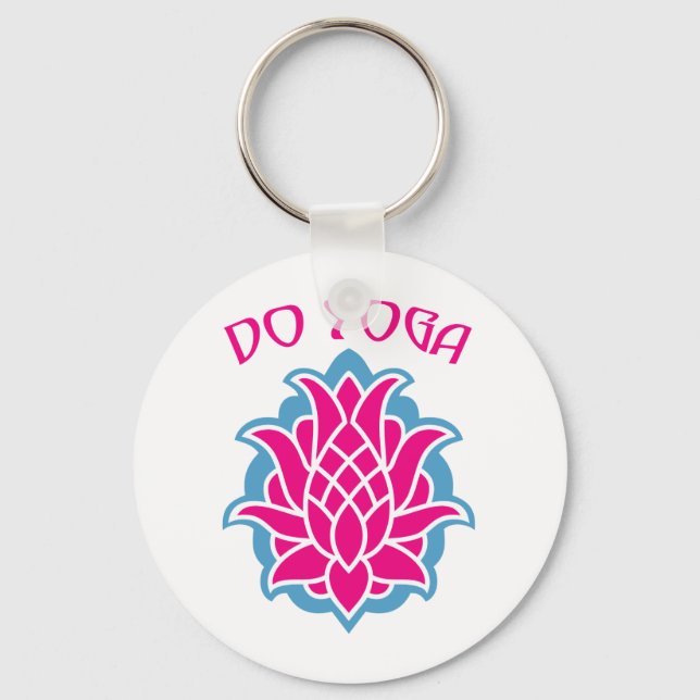 Do Yoga Schlüsselanhänger (Vorderseite)