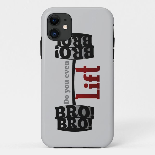 Do you even lift bro barbells Case-Mate iPhone hülle (Rückseite)