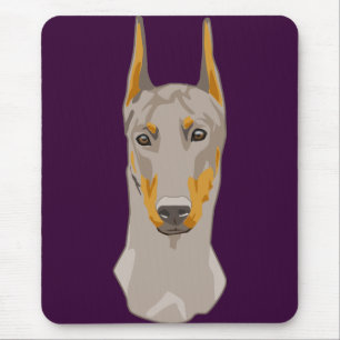 Dob erman Kopf, Kitz Mousepad