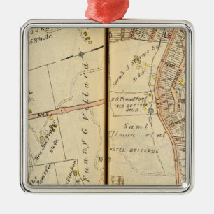 Dobbs Fähre, New York Silbernes Ornament