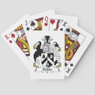Dobbs Familienwappen Spielkarten