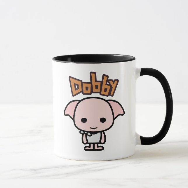 Dobby Cartoon Character Art Tasse (Rechts)