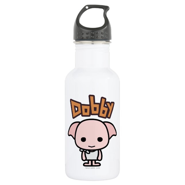 Dobby Cartoon Character Art Trinkflasche (Vorderseite)