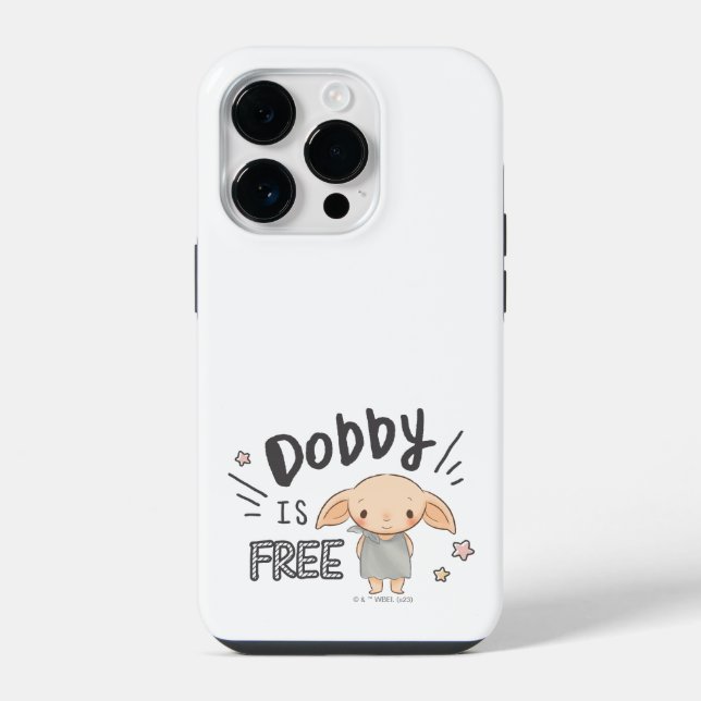 Dobby ist frei iPhone 14 pro  hülle (Rückseite)