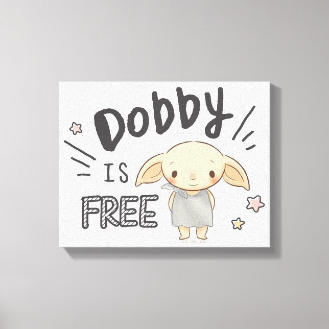 Dobby ist kostenlos leinwanddruck (Vorderseite)