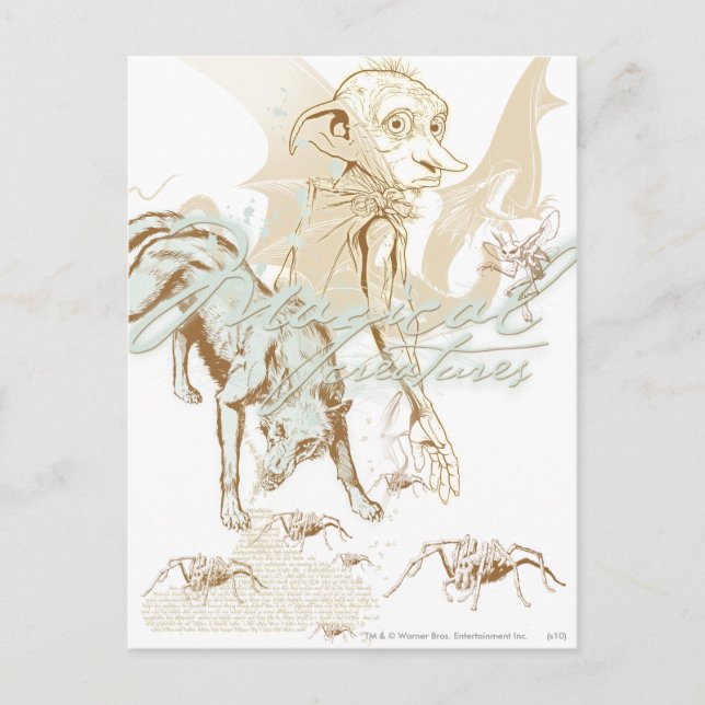 Dobby Postkarte (Vorderseite)