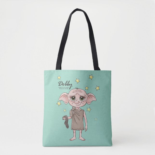 Dobby-Wasserfarben-Charakter-Art Tasche (Vorderseite)