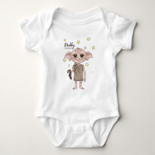 Dobby Wasserfarben Charakter Kunst Baby Strampler