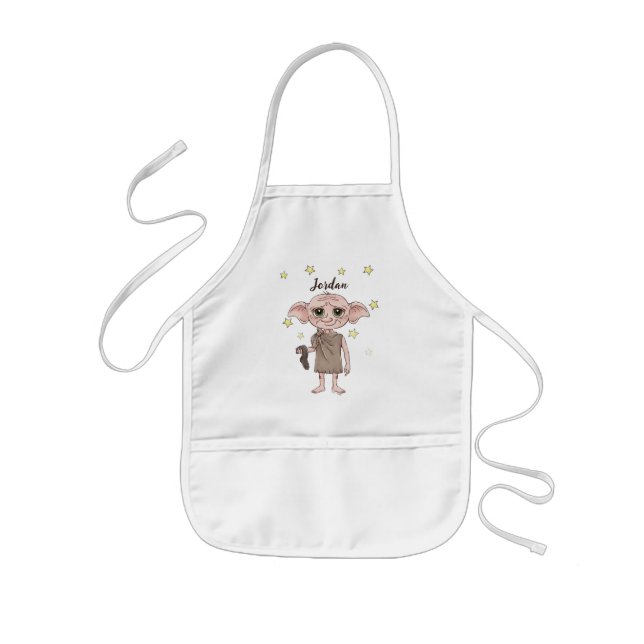 Dobby-Wasserfarben-Charakterkunst Kinderschürze (Vorne)