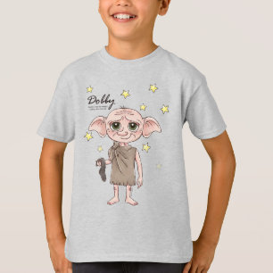 Dobby Wasserfarben-Charakterkunst T-Shirt