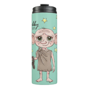 Dobby Wasserfarben-Charakterkunst Thermosbecher