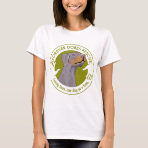dobe-fawn-uncropped-ear-logo-8-29-11 T-Shirt
