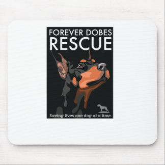 Dobe-schwarzrechteck Mousepad
