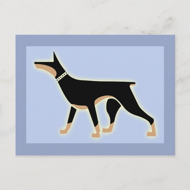 Dober Style Postkarte (Vorderseite)