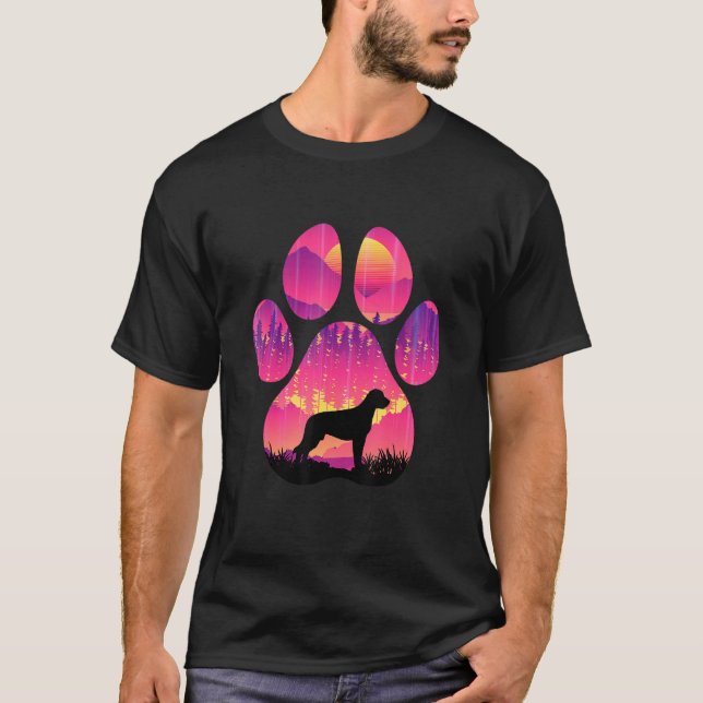 Doberdor Paw Mama Vater Hunde Männer T-Shirt (Vorderseite)