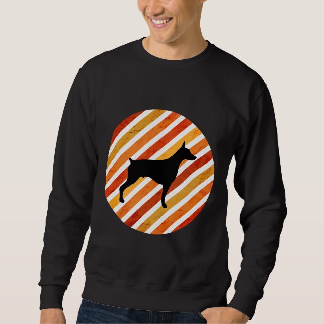 Doberman Artwork Sweatshirt (Vorderseite)