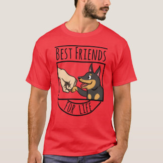 Doberman Best Friends for Life Vintag T-Shirt