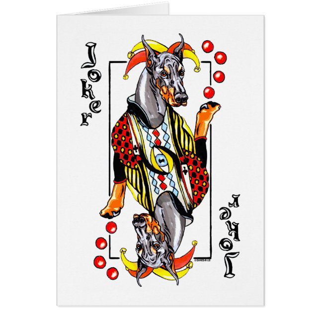 Doberman Black Joker (Vorne)
