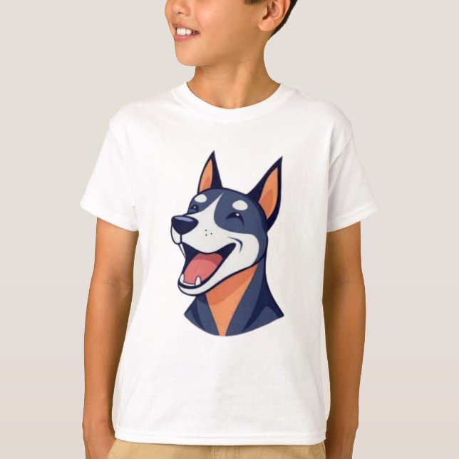 Doberman Children T-Shirt (Vorderseite)